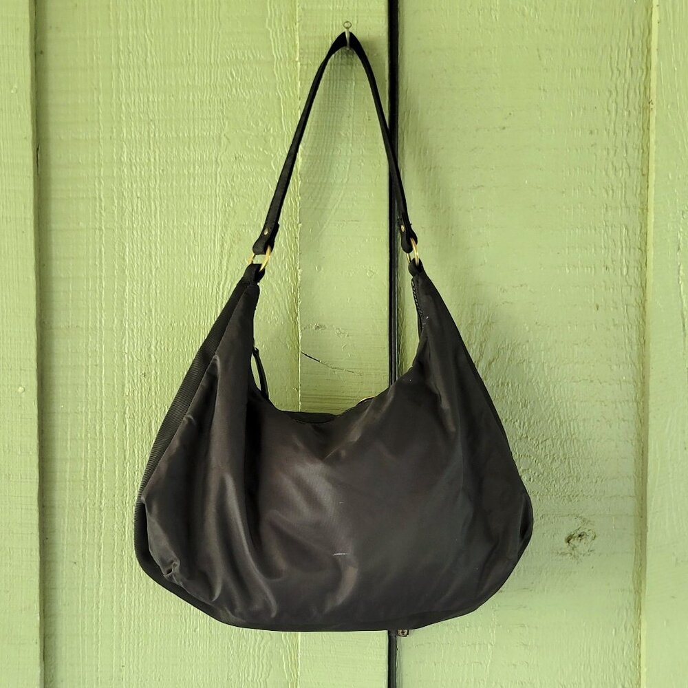 Kipling Black Nylon Lightweight Shoulder Bag Purse - image 6